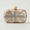 Alexander McQueen 'Britannia Skull' box clutch