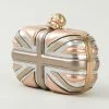 Alexander McQueen 'Britannia Skull' box clutch