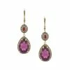 Alexander McQueen crystal drop earrings