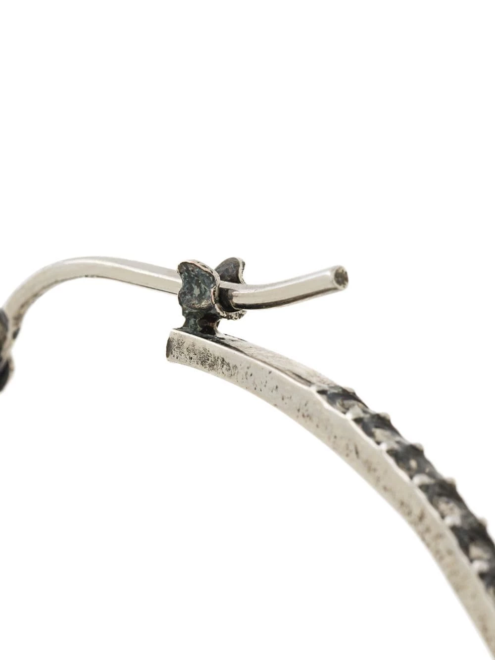 Alexander McQueen Embellished hoop earrings 4 Alexander McQueen embellished hoop earrings