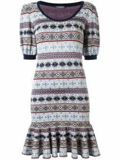 Alexander McQueen jacquard dress