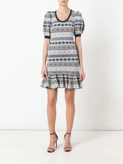 Alexander McQueen jacquard dress