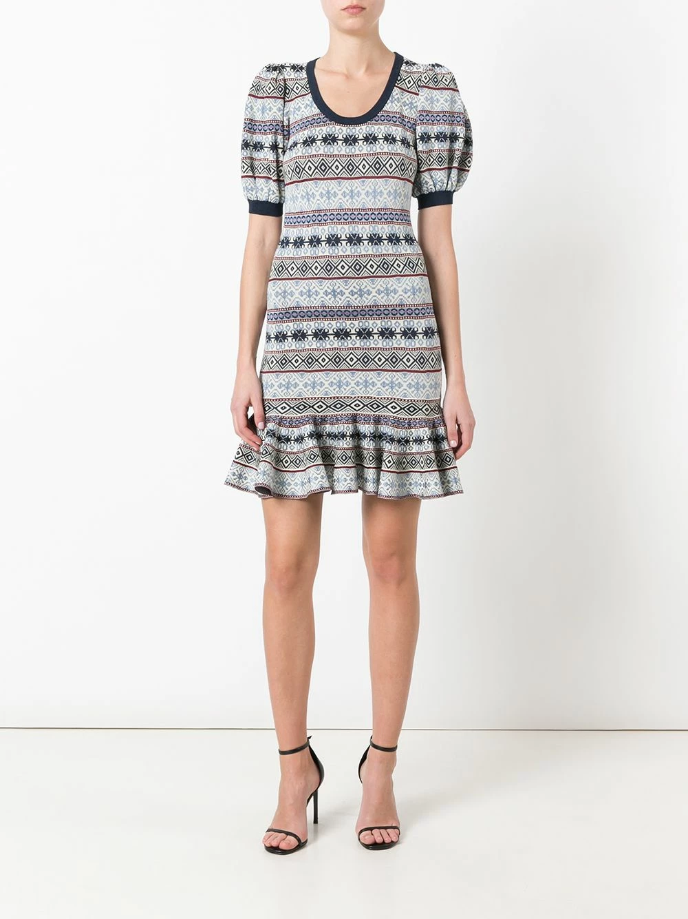 Alexander McQueen Jacquard dress 2 Alexander McQueen jacquard dress