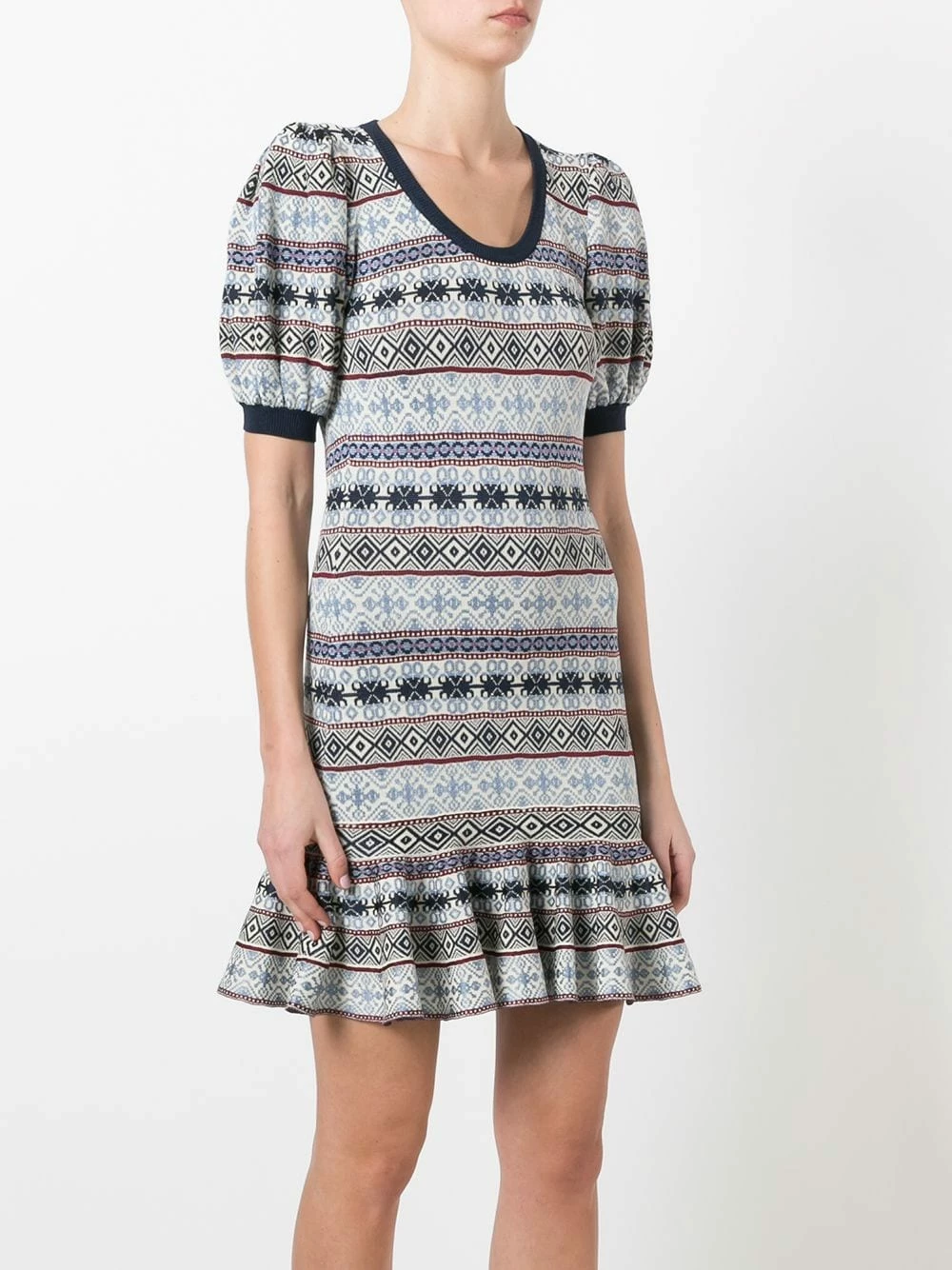 Alexander McQueen Jacquard dress 3 Alexander McQueen jacquard dress