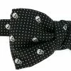 Alexander McQueen skull-print bow tie