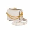 Alexander McQueen White Box Mini leather shoulder bag