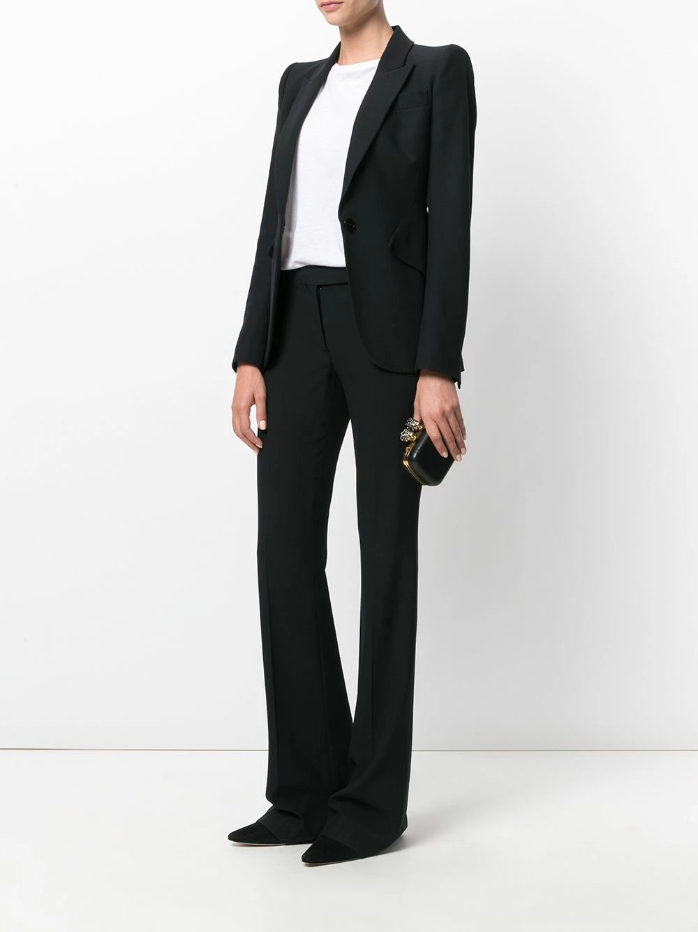 Alexander McQueen Queen and king skeleton box clutch 2 Alexander McQueen queen and king skeleton box clutch