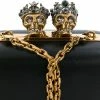 Alexander McQueen Queen and king skeleton box clutch 8 Alexander McQueen queen and king skeleton box clutch