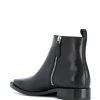 Alexander McQueen Braided Chain ankle boots