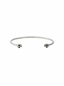 Alexander McQueen Double skull bangle