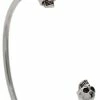 Alexander McQueen Double skull bangle 7 Alexander McQueen Double skull bangle