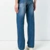 Alexander McQueen straight-leg distressed jeans