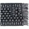 Alexander McQueen skull patterned scarf
