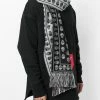 Alexander McQueen skull patterned scarf