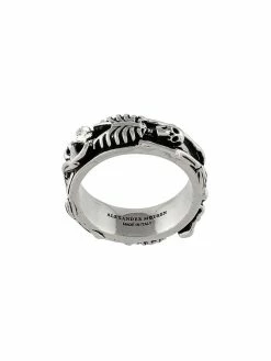 Alexander McQueen skeleton ring