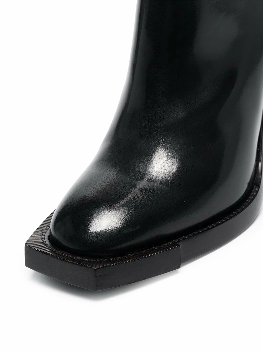 Alexander McQueen Black and red hybrid 105 leather boots 5 Alexander McQueen black and red hybrid 105 leather boots