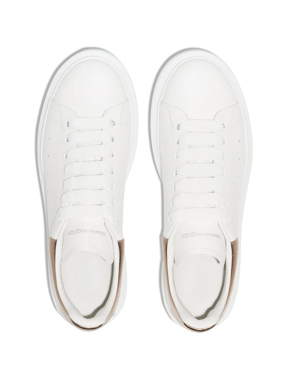 Alexander McQueen Oversized leather sneakers 4 Alexander McQueen Oversized leather sneakers