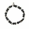 Alexander McQueen BEADED SKULL BRACELE