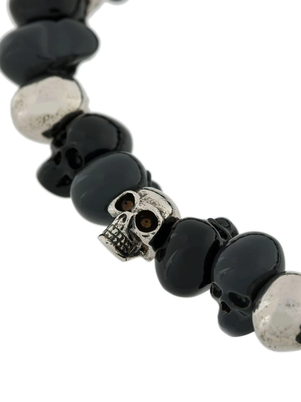 Alexander McQueen BEADED SKULL BRACELE 3 Alexander McQueen BEADED SKULL BRACELE