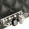 Alexander McQueen embellished quilted crossbody