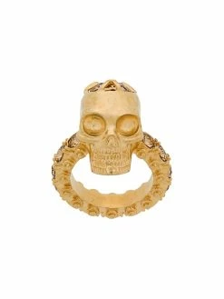 Alexander McQueen skull ring