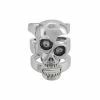 Alexander McQueen divided skull ring