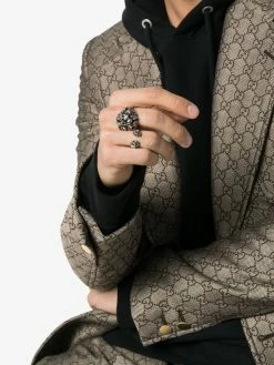 Alexander McQueen Skull Head Ring