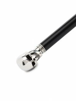 Alexander McQueen black skull umbrella