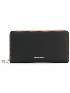 Alexander McQueen all-around zip wallet