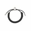 Alexander McQueen woven skull bracelet