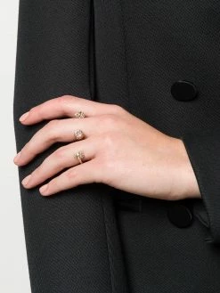 Alexander McQueen two-finger ring