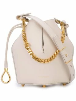 Alexander McQueen bucket chain shoulder bag