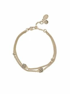 Alexander McQueen skull-embellished bracelet