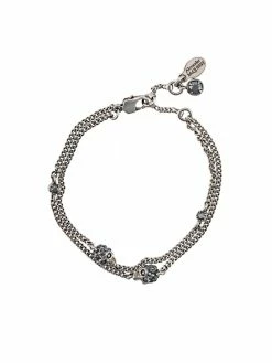 Alexander McQueen skulls bracelet