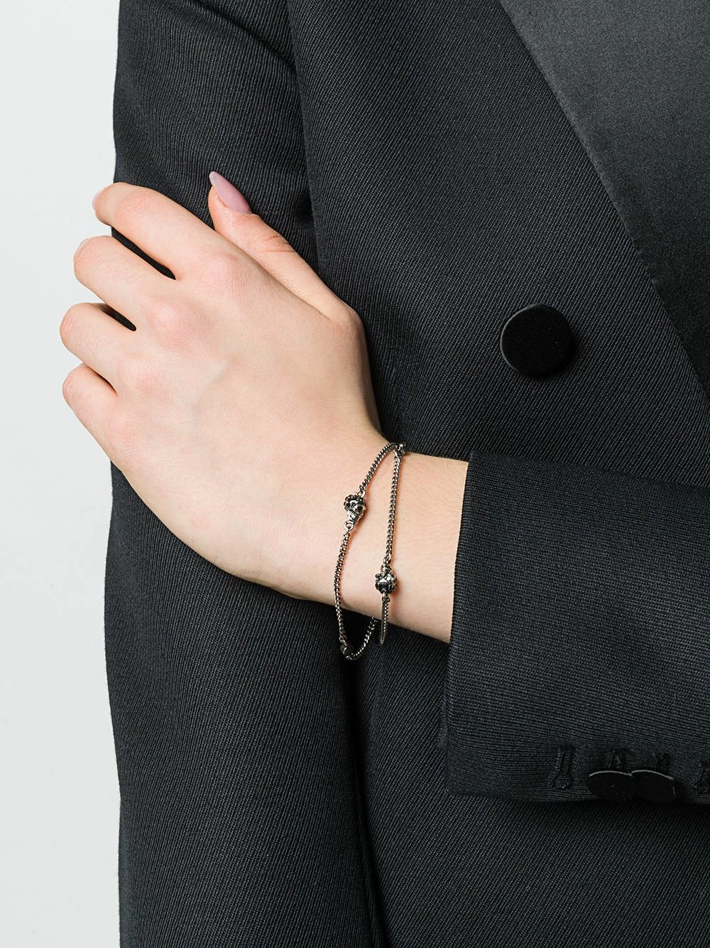 Alexander McQueen Skulls bracelet 2 Alexander McQueen skulls bracelet