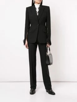 Alexander McQueen classic straight-cut trousers