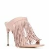 Alexander McQueen fringed mules