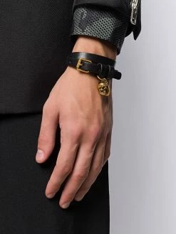 Alexander McQueen double wrap bracelet