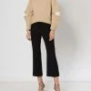 Alexander McQueen cropped flared trousers