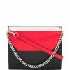 Alexander McQueen colourblock shoulder bag