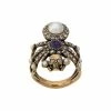 Alexander McQueen embellished spider ring