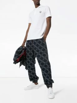 Alexander McQueen Skull logo-embroidered polo shirt