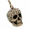 Alexander McQueen pave skull earrings