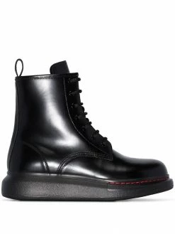 Alexander McQueen platform ankle boots