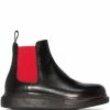 Alexander McQueen contrast panel Chelsea boots