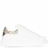 Alexander McQueen Oversized contrast heel counter sneakers