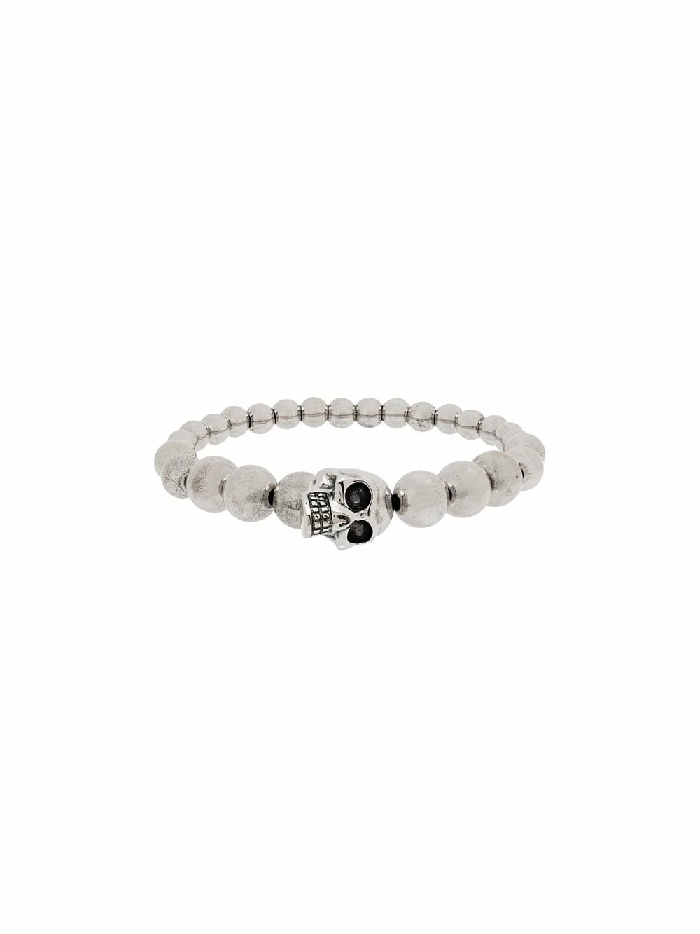 Alexander McQueen Beaded skull motif bracelet 1 Alexander McQueen beaded skull motif bracelet