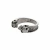 Alexander McQueen Twin skull ring