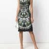 Alexander McQueen hologram print dress