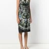 Alexander McQueen hologram print dress